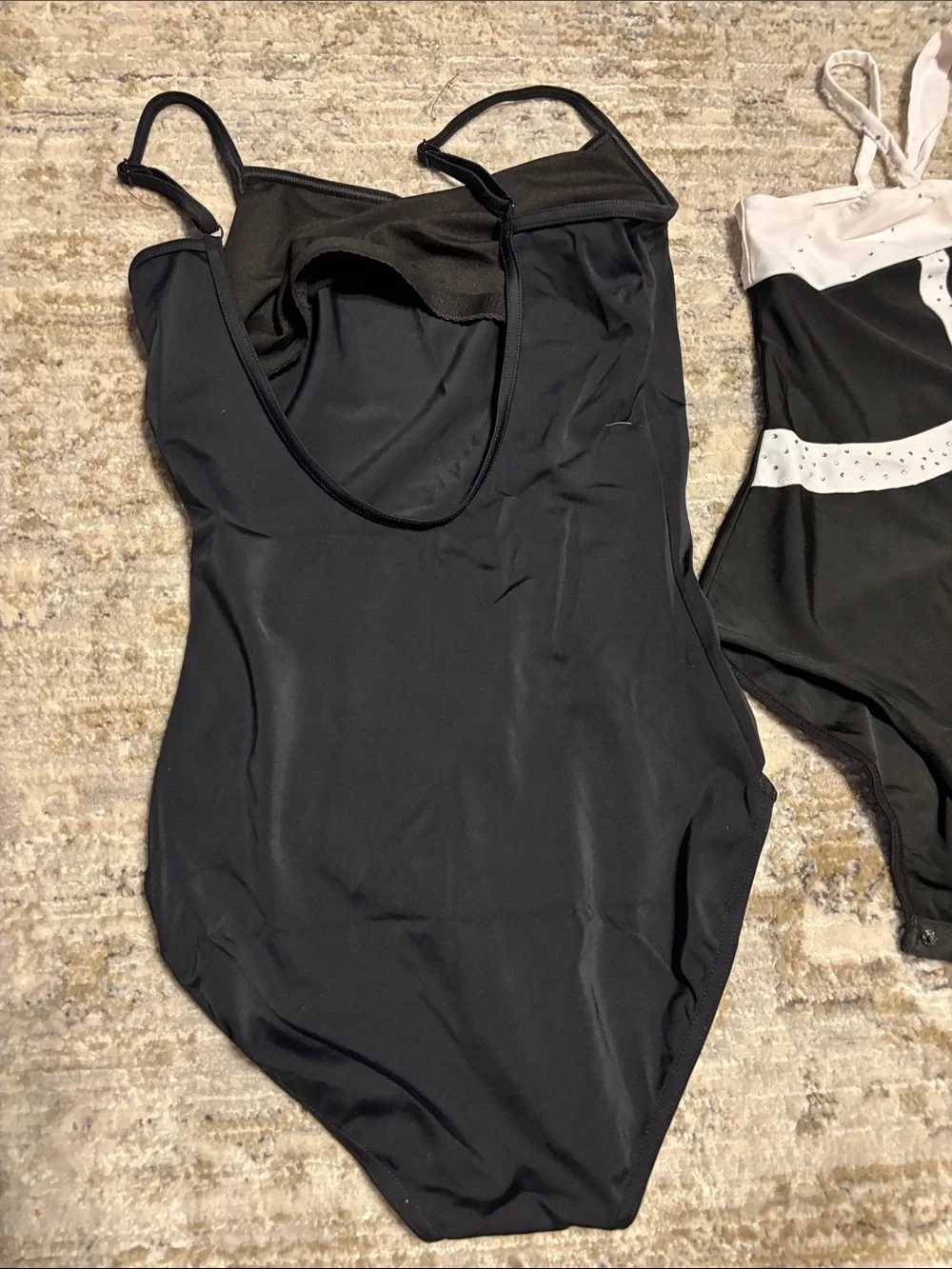 Black & White Kids leotard/ dance set